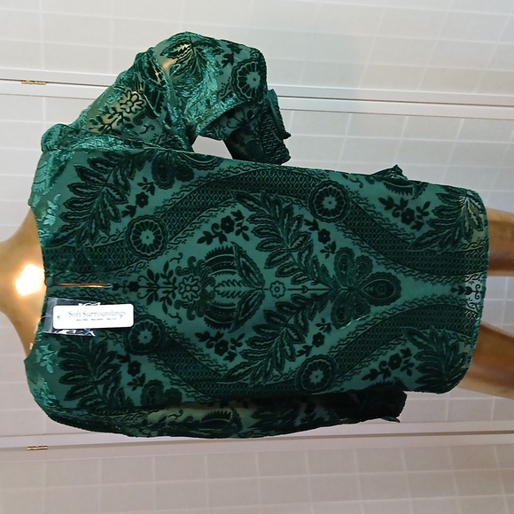 Soft Surroundings Vanetta Velvet Top - Picture 7 of 11